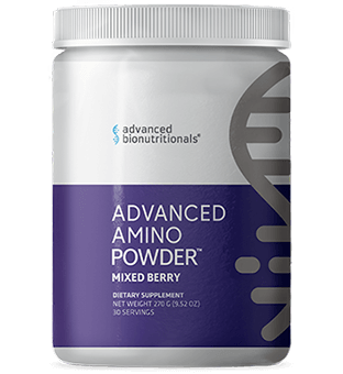 Advanced Amino Powder – Supports muscle, energy, and recovery.